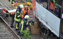 Unfall zwischen zwei KVB Bahnen Koeln Hoehenhaus Im Weidenbruch P303